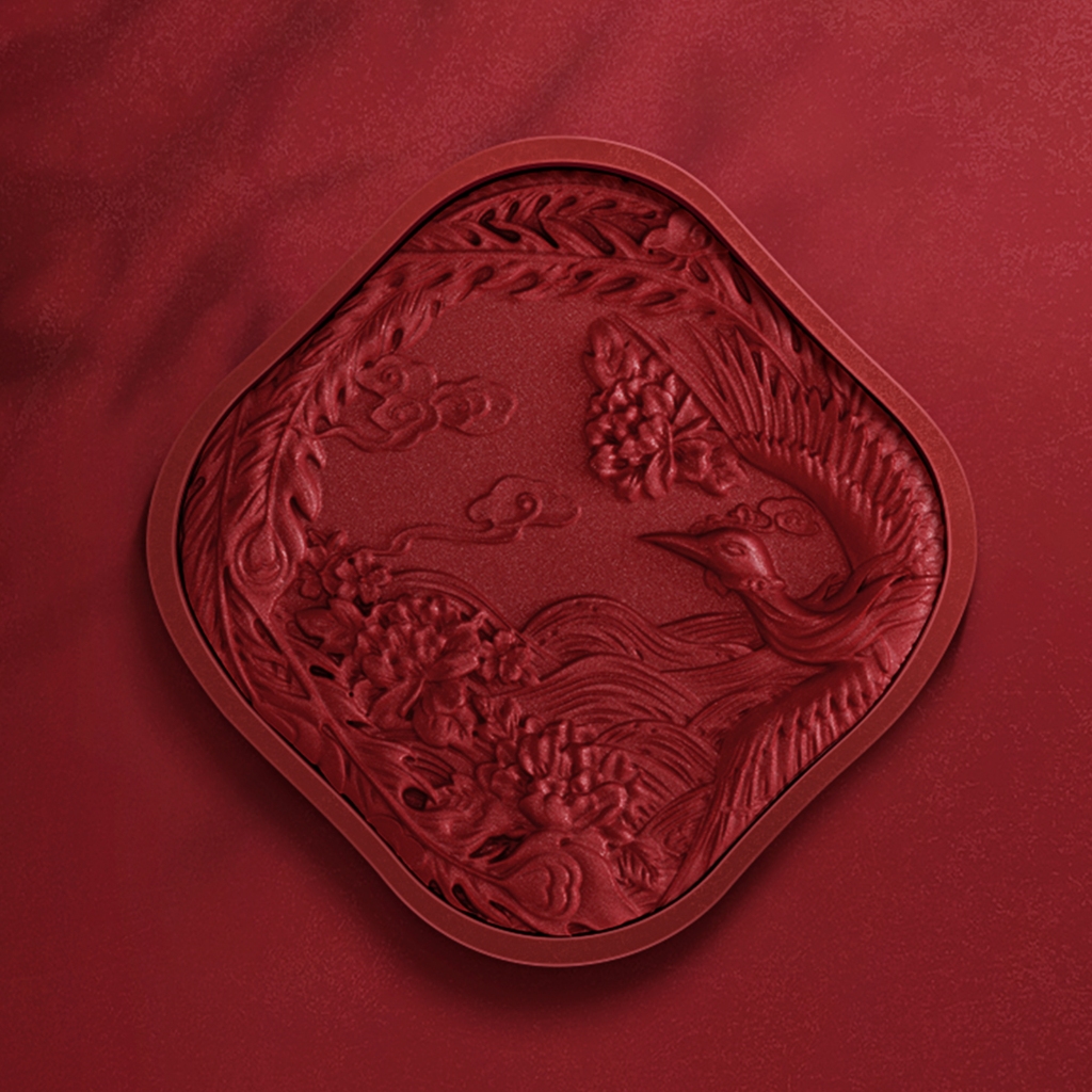 Florasis ( Hoa Tây Tử)  Bộ Trang Điểm Đa Năng Birds of the Phoenix – Phấn Má & Highlight Bách Điểu Triều Phụng 12.8g
