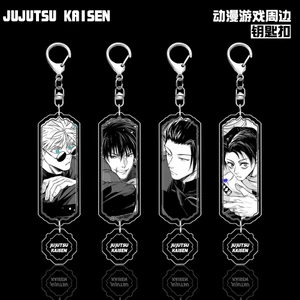 Jujutsu Kaisen Yuta Okkotsu Geto Suguru Toji Fushiguro Anime Hình Acrylic Móc Khóa Quyến Rũ Phụ Kiện