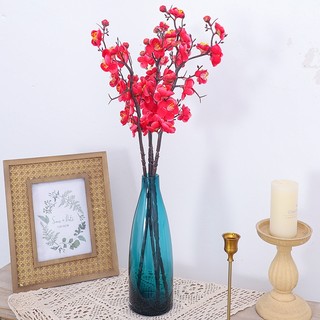 Hoa Mai Giả Cành Đào Đông Trang Trí Tết 60cm Cao Cấp Đẹp Lụa Decor Nhà Cửa Phòng Khách Phụ Kiện Cắm Bình Nghệ Thuật Đỏ Hồng Trắng Nhánh Cây Như Thật Vintage Chụp Ảnh Sang Trọng Xuân Quà Tặng Ý Nghĩa