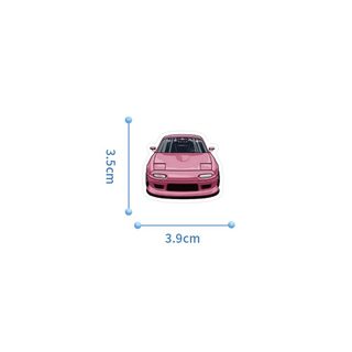103 Chiếc Xe Thể Thao Dán Ván Trượt Xe Đạp Xe Máy Hành Lý Đồ Chơi Vinyl Decal JDM Miếng Dán