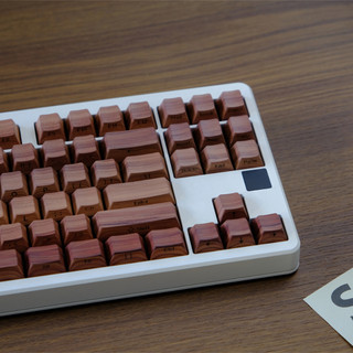 Hạt Gỗ Đỏ Bên Tỏa Sáng Qua Keycaps PBT Dye-sub Cherry Profile Keycap Tùy Chỉnh Keycaps Tương Thích Với Cherry Gateron MX Switch