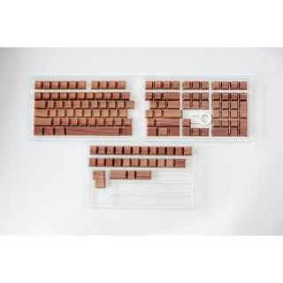 Hạt Gỗ Đỏ Bên Tỏa Sáng Qua Keycaps PBT Dye-sub Cherry Profile Keycap Tùy Chỉnh Keycaps Tương Thích Với Cherry Gateron MX Switch