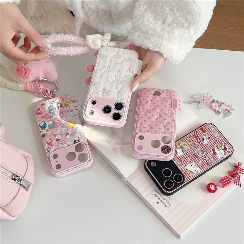 IPhone 17 Pro max 16 Pro max Họa tiết ngôi sao nổi hình mèo TPU materiaIMD xử lý Vỏ điện thoại