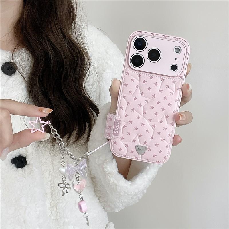 IPhone 17 Pro max 16 Pro max Họa tiết ngôi sao nổi hình mèo TPU materiaIMD xử lý Vỏ điện thoại