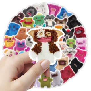51 Chiếc Fuggler Quái Vật Dán DIY Thêu Sò Điện Thoại Hành Lý Ván Trượt Đề Can Chống Thấm Nước