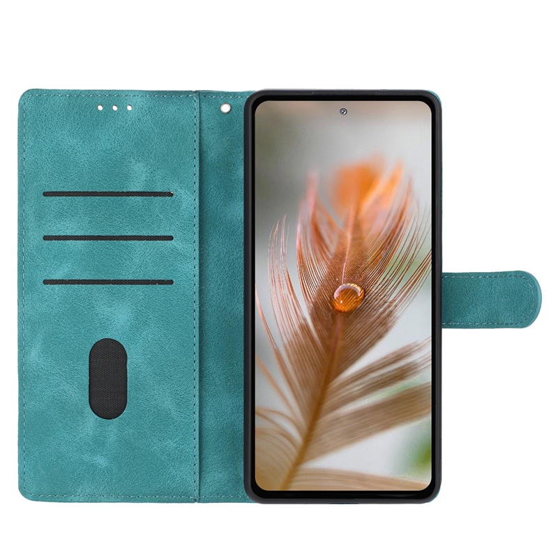 Bao Da Lật Cho Redmi A4 A5 Note 12 12S 13 14S Plus Pro 4G 5G Vỏ Điện Thoại Có Ví Đựng Thẻ Khe Đứng Chống Sốc Chống Rơi