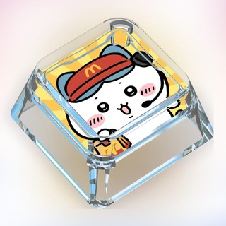 Chiikawa Keycaps Hoạt Hình Dễ Thương Keycaps Tùy Chỉnh Bàn Phím Cơ Trong Suốt Keycaps