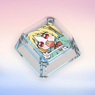 BOCCHI THE ROCK-Lick Keycaps Hoạt Hình Dễ Thương Keycaps Tùy Chỉnh Bàn Phím Cơ Trong Suốt Keycaps