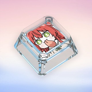 BOCCHI THE ROCK-Lick Keycaps Hoạt Hình Dễ Thương Keycaps Tùy Chỉnh Bàn Phím Cơ Trong Suốt Keycaps