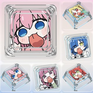 BOCCHI THE ROCK-Lick Keycaps Hoạt Hình Dễ Thương Keycaps Tùy Chỉnh Bàn Phím Cơ Trong Suốt Keycaps