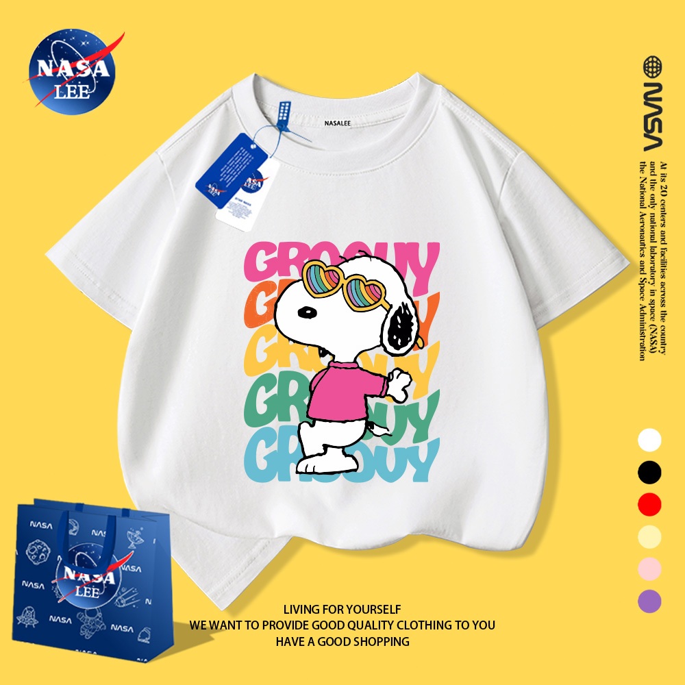 Áo thun NASA cho bé yêu, thiết kế ngộ nghĩnh, phù hợp cho mọi hoạt động ngoài trời