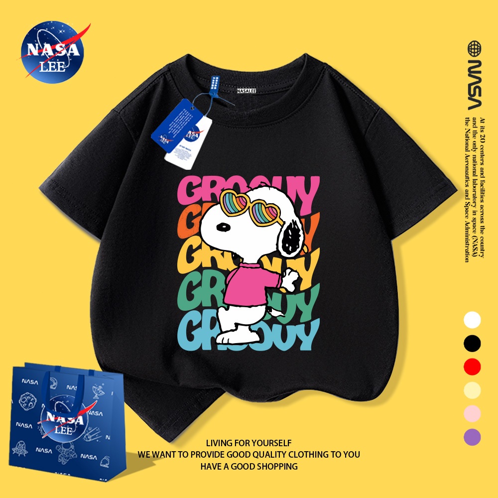Áo thun NASA cho bé yêu, thiết kế ngộ nghĩnh, phù hợp cho mọi hoạt động ngoài trời