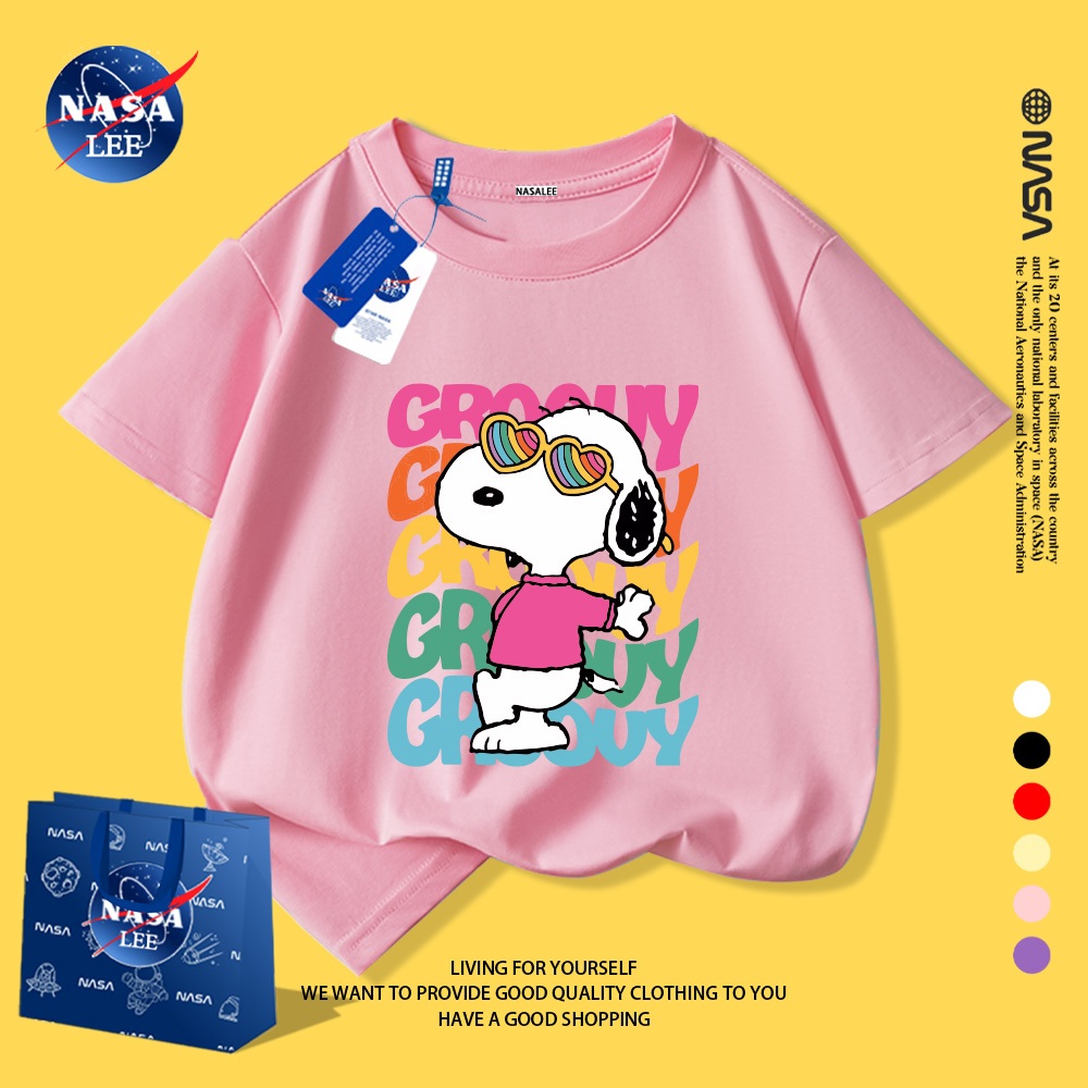 Áo thun NASA cho bé yêu, thiết kế ngộ nghĩnh, phù hợp cho mọi hoạt động ngoài trời