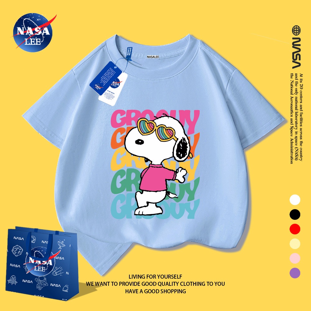 Áo thun NASA cho bé yêu, thiết kế ngộ nghĩnh, phù hợp cho mọi hoạt động ngoài trời