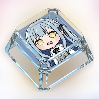 Ave Mujica Keycaps Hoạt Hình Dễ Thương Keycaps Tùy Chỉnh Bàn Phím Cơ Trong Suốt Keycaps