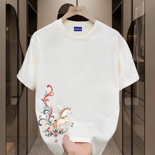 ✨Hàng có sẵn✨ WASSUP mẫu Tết năm Bính Ngọ — Áo thun nam mẫu mới! 100% cotton, thời trang, Unisex