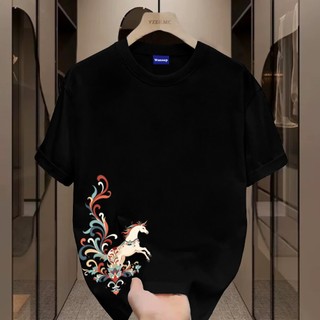 ✨Hàng có sẵn✨ WASSUP mẫu Tết năm Bính Ngọ — Áo thun nam mẫu mới! 100% cotton, thời trang, Unisex