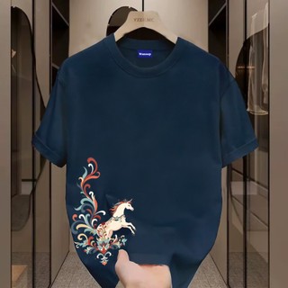 ✨Hàng có sẵn✨ WASSUP mẫu Tết năm Bính Ngọ — Áo thun nam mẫu mới! 100% cotton, thời trang, Unisex