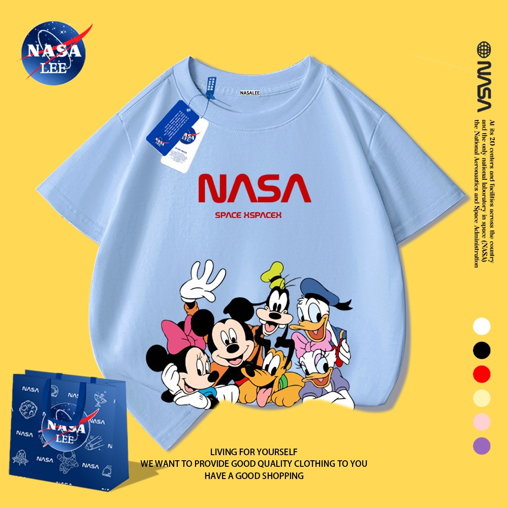 Áo thun cotton in hình Mickey! 🐭 Chất liệu cotton mềm mịn "muốn sờ", form rộng oversize mặc siêu thích!