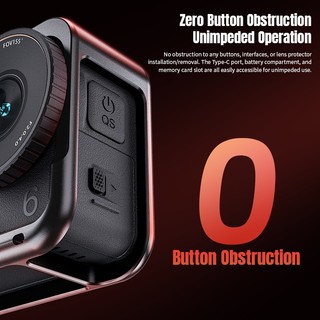 Dành Cho DJI Osmo HÀNH ĐỘNG 6 Kim Loại Thỏ Lồng Đa Chức Năng Mở Rộng VLOG Chụp Ảnh Thể Thao Camera Khung Bảo Vệ Phụ Kiện
