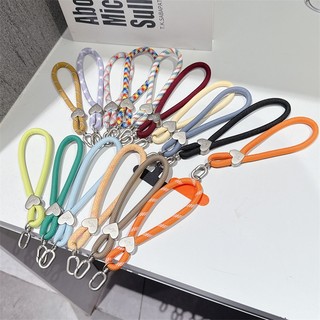 Dây Đeo Cổ Tay Điện Thoại Di Động Bện Ngắn Chống Mất