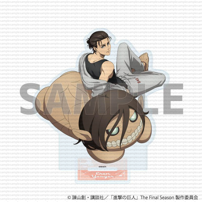 Gối búp bê sang trọng Attack on Titan Ver. Bộ huy hiệu đứng Levi Acrylic lớn Quà tặng sưu tập Anime