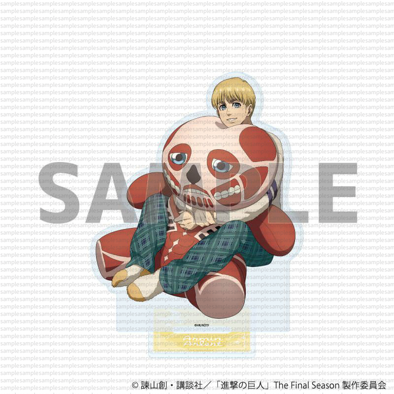 Gối búp bê sang trọng Attack on Titan Ver. Bộ huy hiệu đứng Levi Acrylic lớn Quà tặng sưu tập Anime