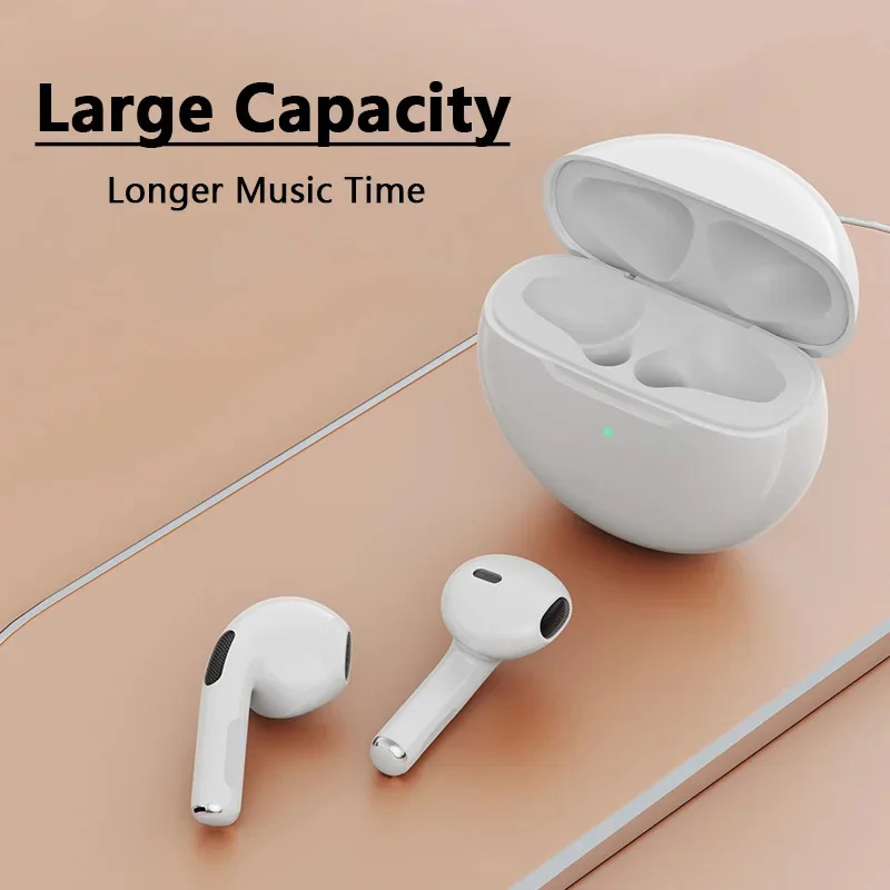 Sản phẩm mới Tai nghe Bluetooth Pro6 J6 True Wireless Stereo 5.3 HD Call Tai nghe chơi game hai taiTWS