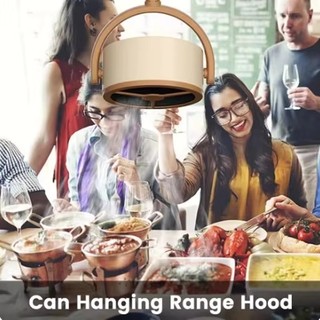Máy Tính Để Bàn Phạm Vi Hood Di Động Hút Ống Xả Nồi Thông Gió Nhỏ Hút Cho Hút Thuốc USB Nhà Bếp Trong Nhà BBQ Lẩu
