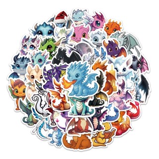 54 Chiếc Anime Cánh Rồng Bay Hoạt Hình Dán Laptop Điện Thoại Sổ Lưu Niệm Trang Trí Miếng Dán Đồ Chơi Trẻ Em