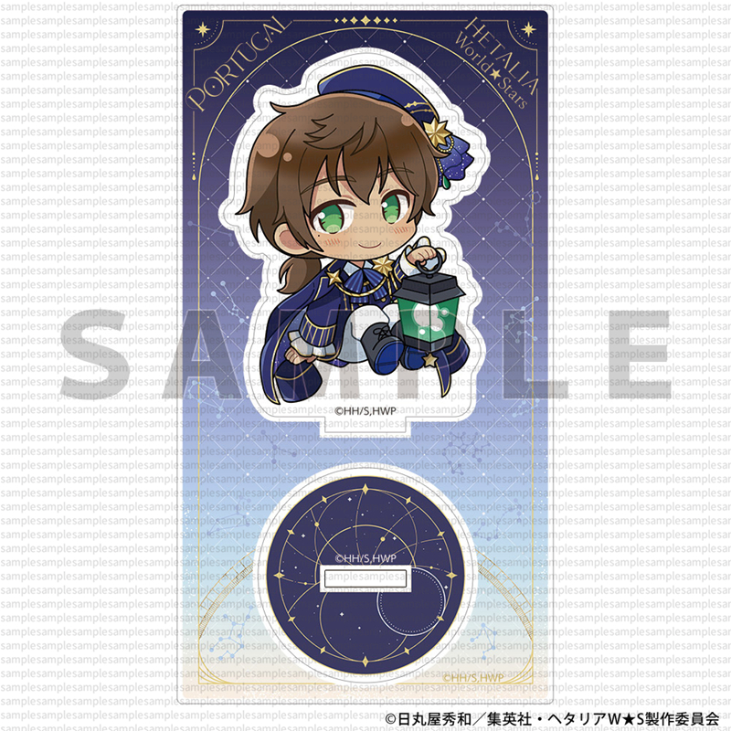 Anime Hetalia Trục Powers Chibi Bầu Trời Đầy Sao Rèm Linh Hồn Acrylic Đứng - APH Hình Dễ Thương Huy Hiệu Bộ Sưu Tập