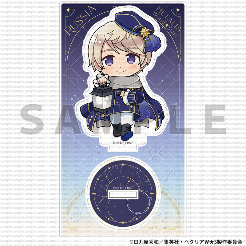 Anime Hetalia Trục Powers Chibi Bầu Trời Đầy Sao Rèm Linh Hồn Acrylic Đứng - APH Hình Dễ Thương Huy Hiệu Bộ Sưu Tập