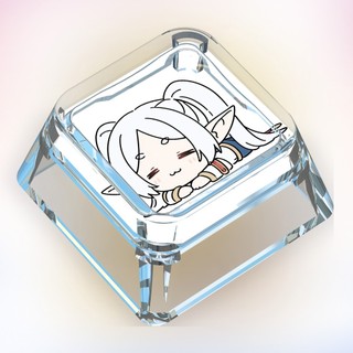 Frien Keycaps Hoạt Hình Dễ Thương Keycaps Tùy Chỉnh Bàn Phím Cơ Trong Suốt Keycaps