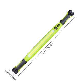 Thanh đèn LED từ tính 3000LM với móc và pin sạc lại không dây 2000mAh, phù hợp sửa chữa xe hơi