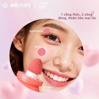 🍬Son Nước Má Hồng Adel SweetTint - 3in1: Má Hồng, Son Môi & Phấn Mắ| Màu Cao Cấp | Quà Noel Hoàn Hảo