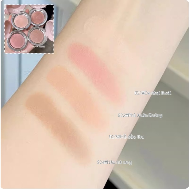 [MỚI 2026] Phấn Má Hồng Spenny Soft Mist Baking Blush - Nâng Tông Da, Kiềm Dầu, Lên Màu Chuẩn Tự Nhiên - Phấn Má Tím Triệt Sắc (Purple Blush) Chính Hãng