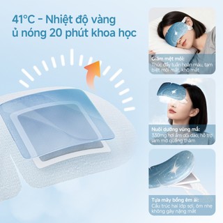 Mặt nạ xông hơi mắt Kilala - Soft Dream series - Chăm sóc đôi mắt, dịu êm giấc nồng, thư giãn xóa tan mệt mỏi