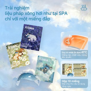Mặt nạ xông hơi mắt Kilala - Soft Dream series - Chăm sóc đôi mắt, dịu êm giấc nồng, thư giãn xóa tan mệt mỏi