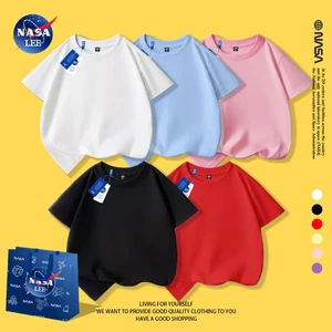 NASA Áo thun trẻ em, vải mềm mại, nhiều màu sắc, mặc trong ngoài, phù hợp trẻ 2-16 tuổi