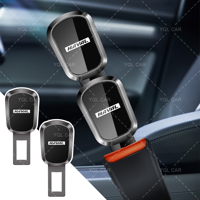 1 / 2 Chiếc Hợp Kim Xe An Toàn Kẹp Khóa Dây An Toàn Ô Tô Mở Rộng Cho Haval Jolion H6 2021 H9 F7X F7 H2S H7 H1 M6 H3 H4 H5 H8
