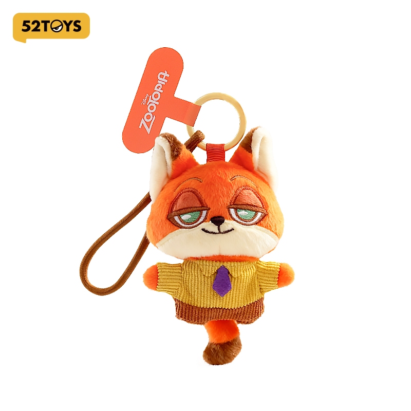 52TOYS Disney Zootopia - Cute Crew Collection Plush Phone Strap