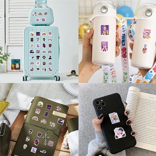 100 Chiếc K-POP Demon Hunters Miếng Dán Huntrix Saja Boys Derpy Graffiti Chống Thấm Nước Trang Trí Miếng Dán