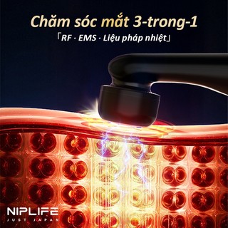 Máy massage mặt NIPLIFE EMS sóng tần số vô tuyến xóa nếp nhăn