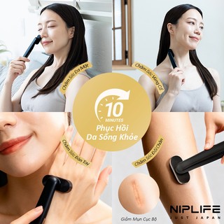 Máy massage mặt NIPLIFE EMS sóng tần số vô tuyến xóa nếp nhăn