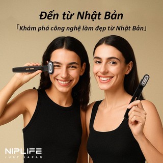 Máy massage mặt NIPLIFE EMS sóng tần số vô tuyến xóa nếp nhăn