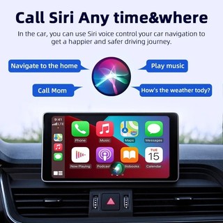 Bộ chuyển đổi Carplay không dây IOS Android Auto 2 trong 1 Dongle thông minh WIFI cho hộp CarPlay AI có dây Kết nối USB với Volvo Benz Mg Kia Chery VW