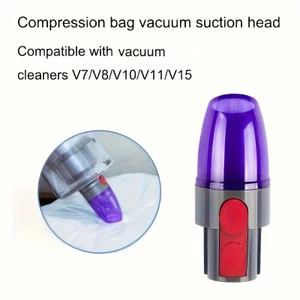 Dụng cụ đính kèm máy bơm không khí chân không cho V7 V8 V10 V11 V15 Vac Máy làm sạch không dây Niêm phong nhanh Túi lưu trữ quần áo