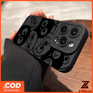 Ốp Lưng Cho OPPO Reno 15F Reno14F Reno14 Pro Reno 13F Reno12 F Reno 11F Reno10 Reno8Z Reno7Z Reno8T Reno5 Reno4 Reno6z Phong Cách Hoạt Hình, Phong Cách, Lót, Hình Than, Chống Sốc TPU pho