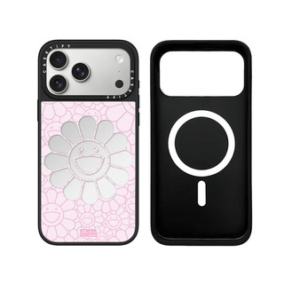 Không Dây Từ Tính Cho iPhone 17 16 15 14 13 Pro Max Plus FLOWERS Cạnh Đen Gương Mặt Sau Ốp điện thoại Nổi Logo