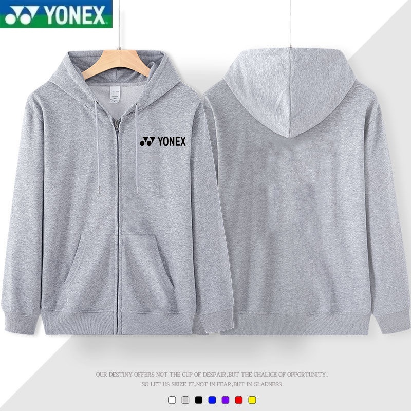 Mới Bộ Đồ Thể Thao Cầu Lông Yonex Tay Dài Thời Trang Thu Đông Cho Người Lớn
